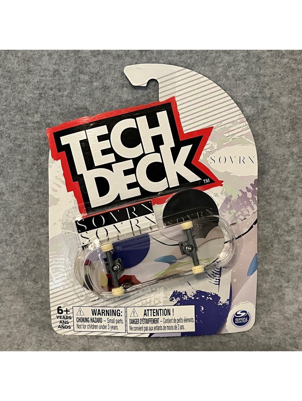 Tech Deck SOVRN Skateboards 96mm Fingerboard Rare Yellow Dot New Sealed